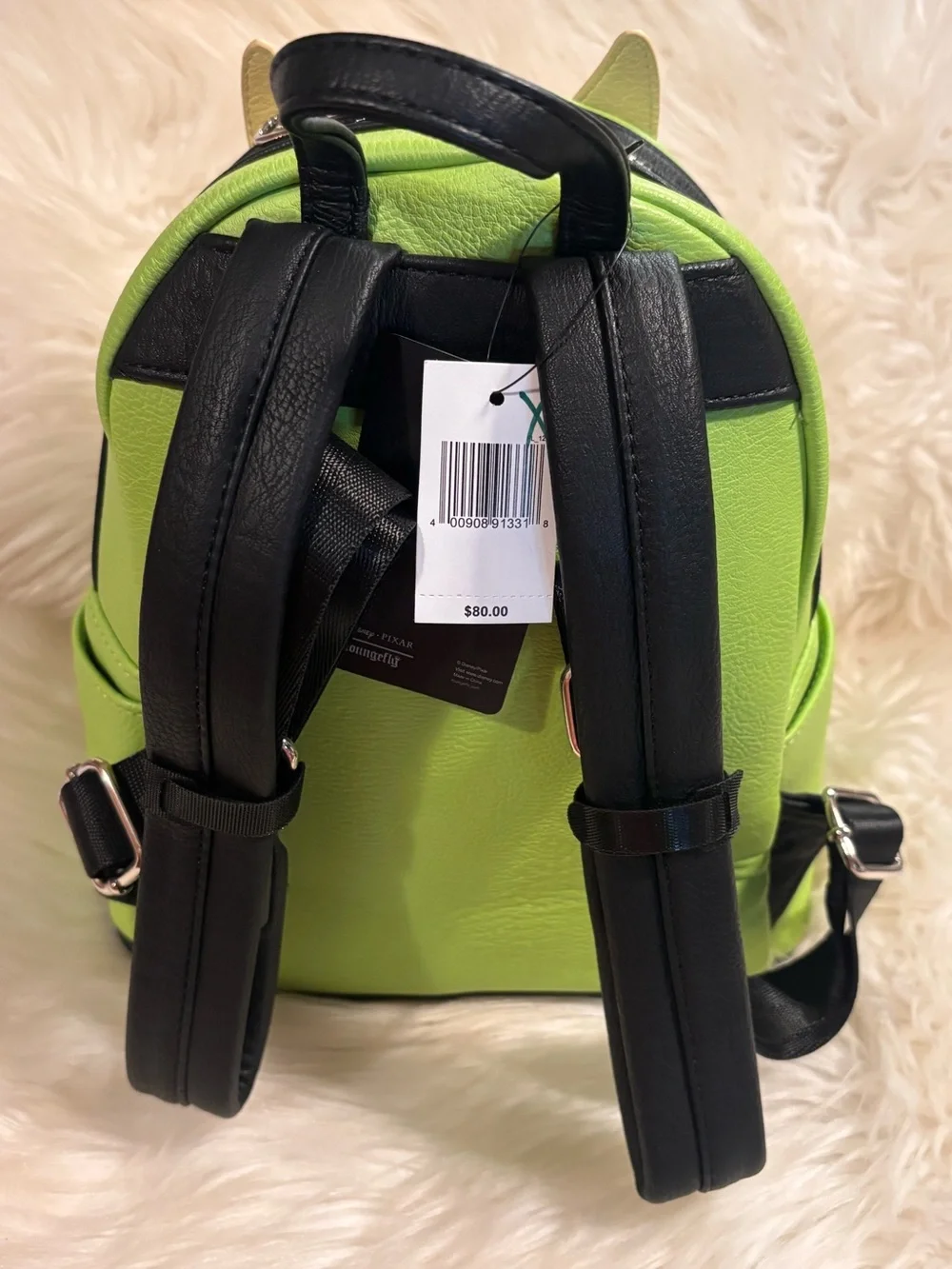 Loungefly Disney Parks Exclusive Monsters Inc. Mike Wazowski Mini Backpack - NWT